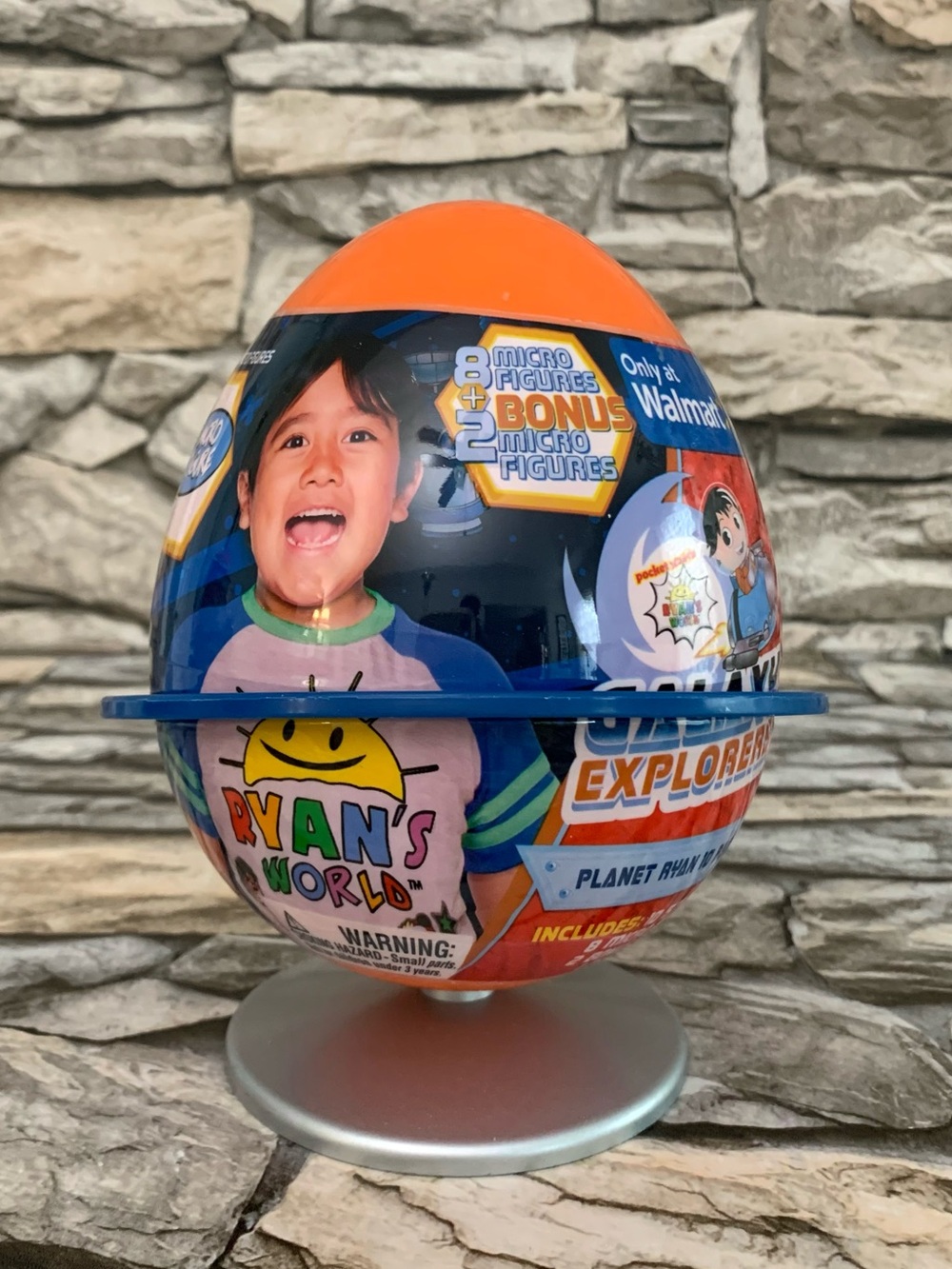 New Ryan’s World Galaxy Explorer Planet 10 Doll Micro Figure Shuttle Space Egg